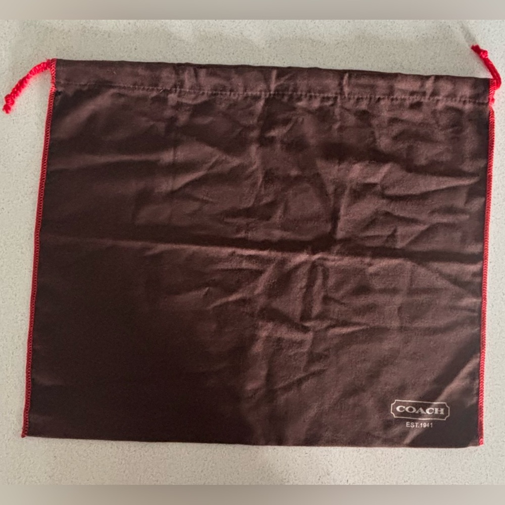 Coach Classic Dark Brown Dust Bag